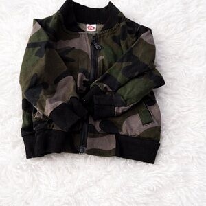 Camouflage Bomber Jacket